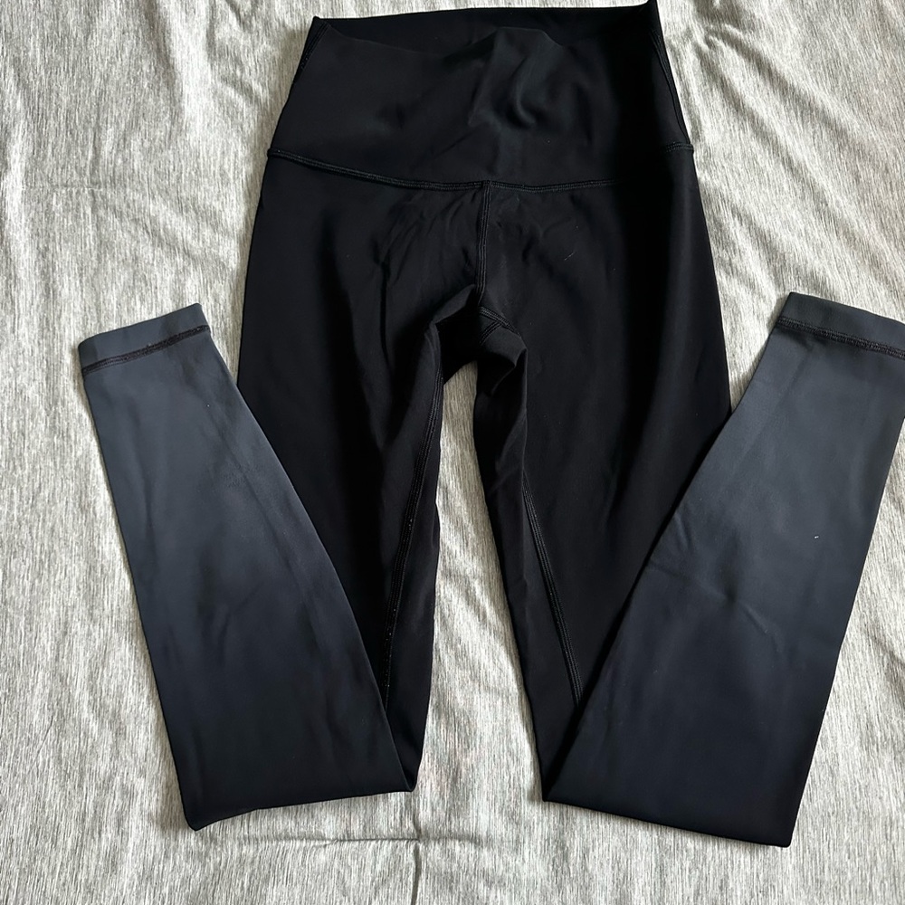 lululemon athletica Midnight Black Ombré Leggings